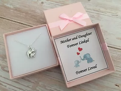 Mother & Daughter Mother & Son Forever Linked Necklace Birthday Gift For Mum  • £6.99