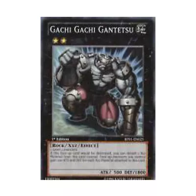 Konami YGO Epic Dawn Gachi Gachi Gantetsu (Starfoil Rare) NM • $2.29
