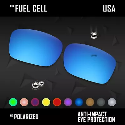 Anti Scratch Polarized Replacement Lenses For-Oakley Fuel Cell OO9096 Options • $21.75