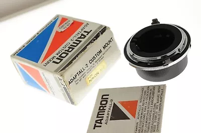 Tamron Adaptall-2 Custom Mount For Nikon F Mount AI-E. In MINT Boxed Condition. • £16.95