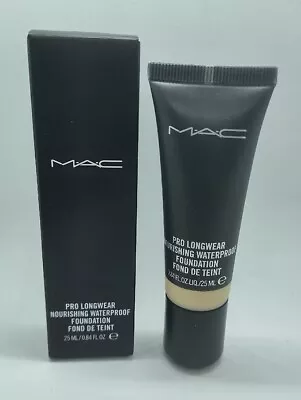 MAC Pro Longwear Nourishing Waterproof Foundation 0.84oz NC12 NIB • $24.95