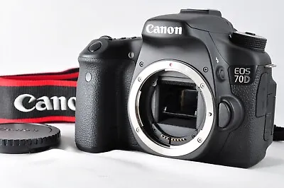 [NEAR MINT]Canon EOS 70D 20.2MP Digital SLR Camera  Black Body Only From Japan • $599.50