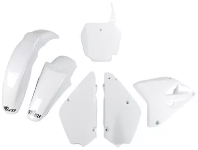 UFO Complete White Plastics Body Kit For '00-23 Suzuki RM85 (SUKIT405-041) • $116.57