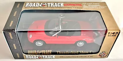 1/43  Maisto Road & Track Collector's Edition Thunderbird Show Car - Red • $11.99