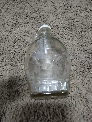 8 Oz. Flat Maple Syrup Container Glass Vase Jar  • $2.25