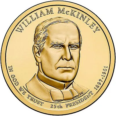 $10.99 • Buy 2013 President William McKinley Dollar 2 Coin Set Philadelphia Denver