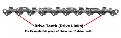 £23.75 • Buy TIMBERPRO 62 Cc Spare Chain 20   Chainsaw Saw Chains OREGON 76 X  21bpx 