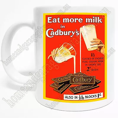 300ml COFFEE MUG - CADBURYS CHOCOLATE  • $21.20