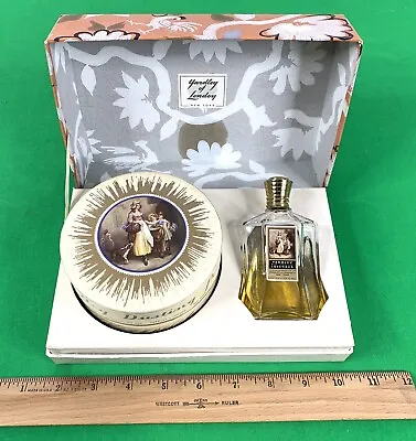 Vintage Yardley English Lavender Perfume(partial) & Dusting Powder(new)  Set • $29.95