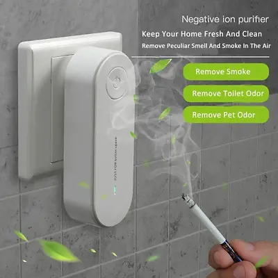 Pure Air-Negative Ion Air Purifier Mini Plug-in Portable For Home Smoke US • $10.85