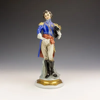 £99.99 • Buy Naples Capodimonte Porcelain - G. Pellati - Napoleonic Soldier Figurine
