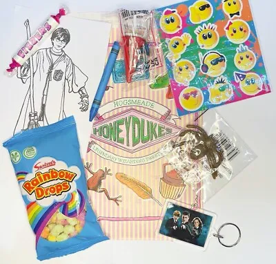 £1.89 • Buy Harry Potter Paper Party Bags Pre Filled, Keyring, Toys And Vegetarian Sweets ,