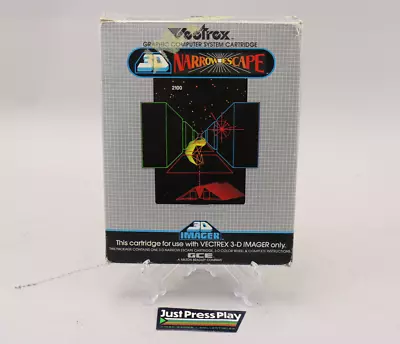 3D Narrow Escape GCE Vectrex 3D Imager Game Box & Instructions Extremely Rare • $499.99