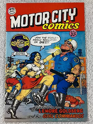 1969 1st Rip Off Press Motor City Comics 1 R. Crumb Underground Adult Comic Book • $24.95