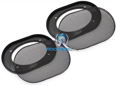 4x6  Grills Car Audio Speaker Coaxial Protective Covers Pair 4 X6  Universal New • $24.99