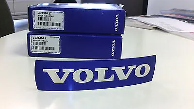 Volvo Genuine Grid Blue Badge Emblem C30 V60 S60 V70 S80 XC70 C70 V50 • $15.98