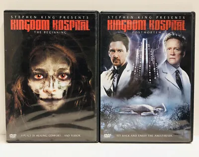 $29.95 • Buy Stephen King's Kingdom Hospital - The Beginning + Post-mortem | Region 1 DVD Set