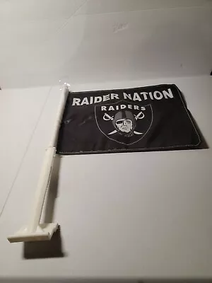 Raider Nation High Quality Popular Design 2 Sided Car Flag • $16