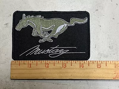 CUSTOM MADE Embroidered Mustang Patch IRON ON • $11.99