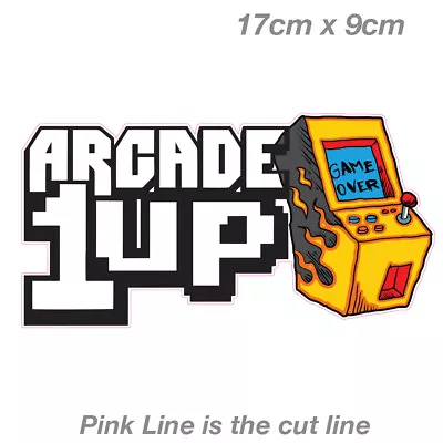 Arcade 1Up Machine Logo  Laptop  Car  Vinyl  Sticker  • $6.69