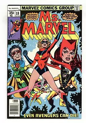Ms. Marvel #18 FN/VF 7.0 1978 1st Full App. Mystique • $115