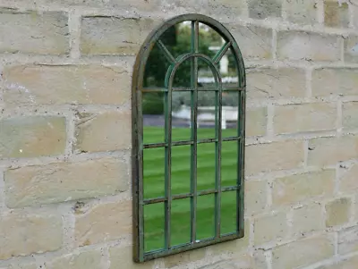 Quality Rustic Arched Mirror - Indoor/Outdoor Garden Decor Fast Despatch • £32.99