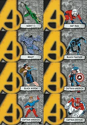 2012 Marvel Beginnings Series 2  DIE-CUT AVENGERS  Insert Cards-U Pick From List • $1