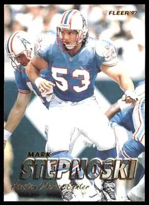 1997 Fleer Mark Stepnoski Houston Oilers #368 • $0.99