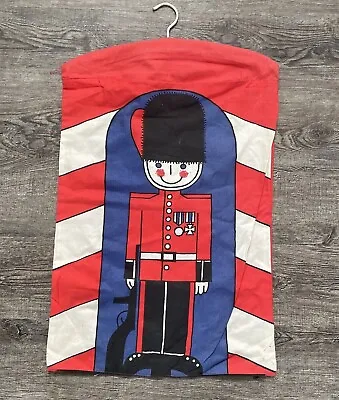 Vintage Laundry Bag UK London Beefeater Palace Guard Kid Child's Room British • $16.97