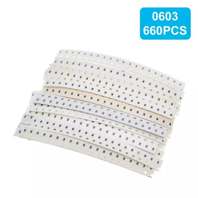 0603/0805/1206 SMD Resistor Kit Chip Resistors Combination Set Assorted Kit • $8.15