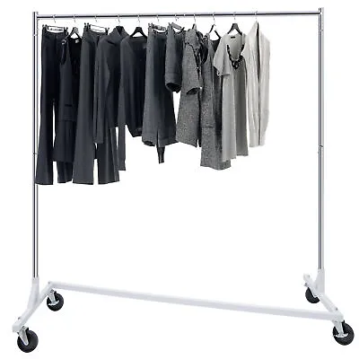 Rolling Garment Rack Clothes Rack Collapsible Z-Base Storage Clothing Rack  • $36.58