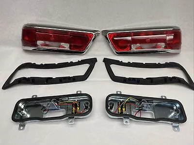 NEW Pair Red Early Style Taillights For Mercedes 230SL 250sl 280sl W113 • $880