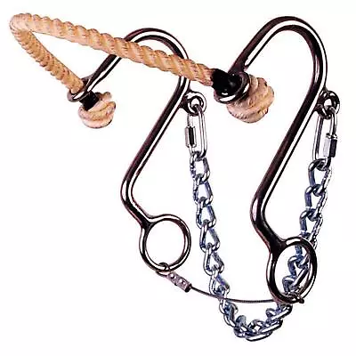 Reinsman Little S Hackamore - Rope Nose - Stage B - Horse Or Arabian Size • $162.44