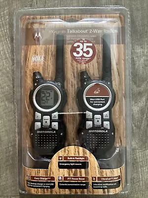 Motorola Two-way Radio 35-Mile Range 22-Channel FRS/GMRS • $59