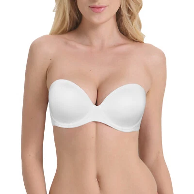 £12.84 • Buy Sexy Strapless Demi Cup Bra Multiway Convertible Backless Underwire Lingerie A-G
