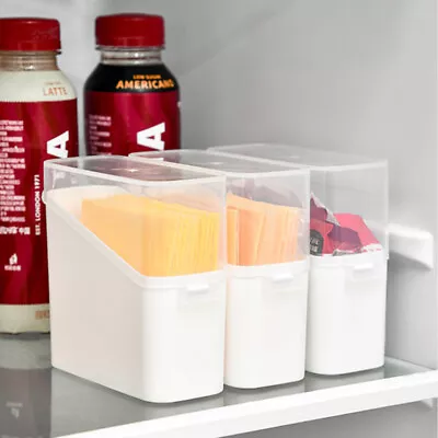 Cheese Keeper Case Airtight Food Storage Container With Lid Slice Cheese Holder • $14.36