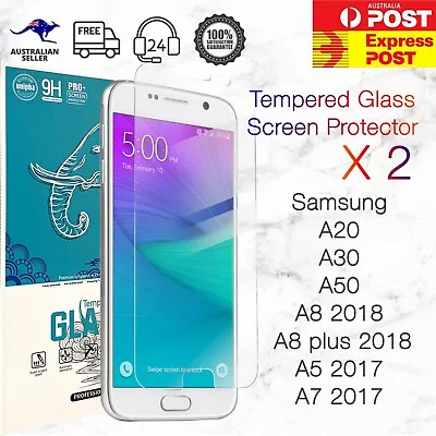 Samsung A Series Ultra-Clear Tempered Glass Screen Protector • $5.95