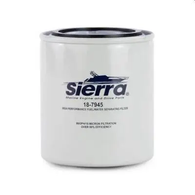 Sierra 18-7945 Fuel Water Filter 10 Micron Honda Yamaha Mercruiser Mercury • $9.73