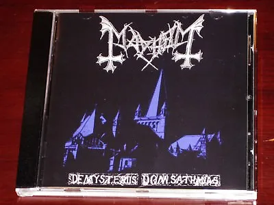 Mayhem De Mysteriis Dom Sathanas CD 1994 Deathlike Silence DSP ANTI-MOSH 006 NEW • $18.95