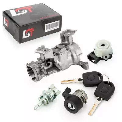 $112.14 • Buy Ignition Key Cylinder Switch Housing Set For VW Beetle Caddy EOS Golf VI