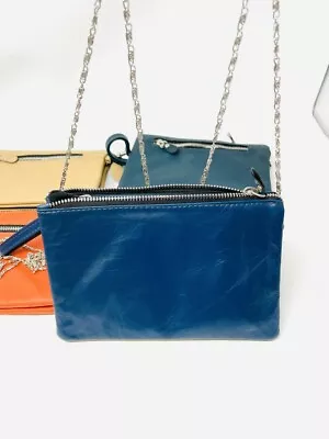 Women Ladies Leather Wallet Long 2 Zip Purse Card Phone Holder Clutch Handbag SS • £4.99