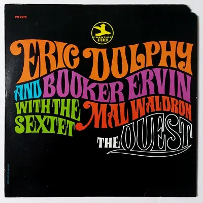 Eric Dolphy & Booker Ervin W/Mal Waldron Sextet The Quest LP PR 7579 70s Reissue • $69.99