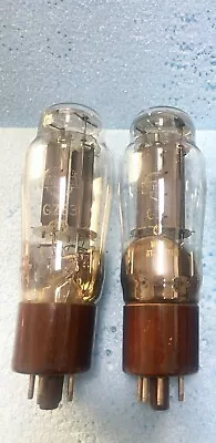 Mullard GZ33 Brown Base O Getter NOS Testing Matched Pair • $408.65