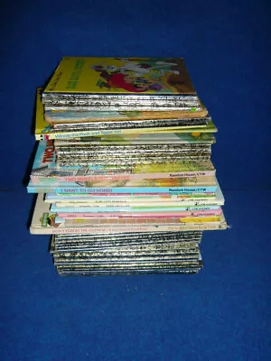 Lot Of 46 Vintage LITTLE GOLDEN BOOKS Sesame Street  BUGS BUNNY Winnie The Pooh • $14.95