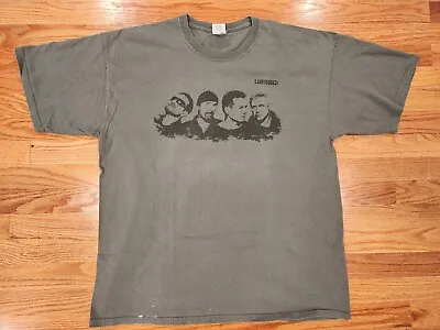 U2 360 Tour Shirt XL 2009 Double Sided Preowned Bono No Line On The Horizon • $19.99