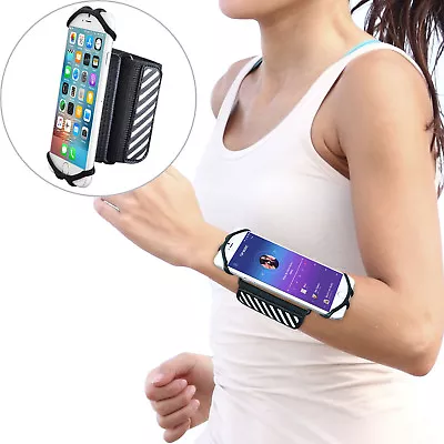 WANPOOL Walking Wristband / Forearm Band Phone Holder For IPhone 15 Pro & Other • $18.50