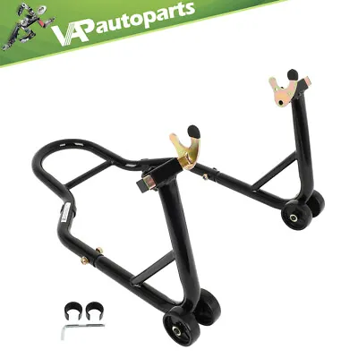 HeavyDuty Motorcycle Rear Wheel Lift Universal Bike Swingarm Spool Paddock Stand • $50.99