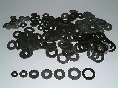 M3M4M5 M6M8 M10 & M12 Rubber Washers- Various Quantities Available • £19.25