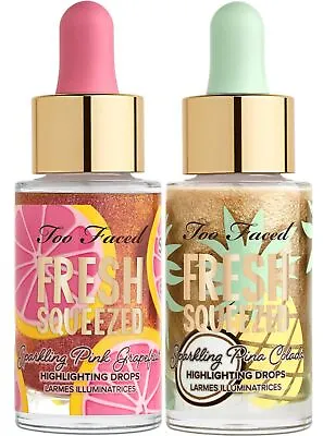 £12.99 • Buy Too Faced Tutti Frutti Fresh Squeezed Highlighting Drops All Shades New In Box