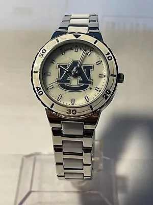 Auburn Tigers NCAA Stainless-Steel Women's PEARL Watch By Game Time NEW • $65